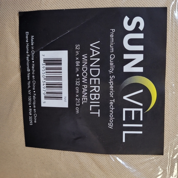 Elrene Home Fashions Vanderbilt Window Panels - Picture 3 of 4